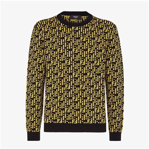 fendi yellow sweater|fendi jumper women's.